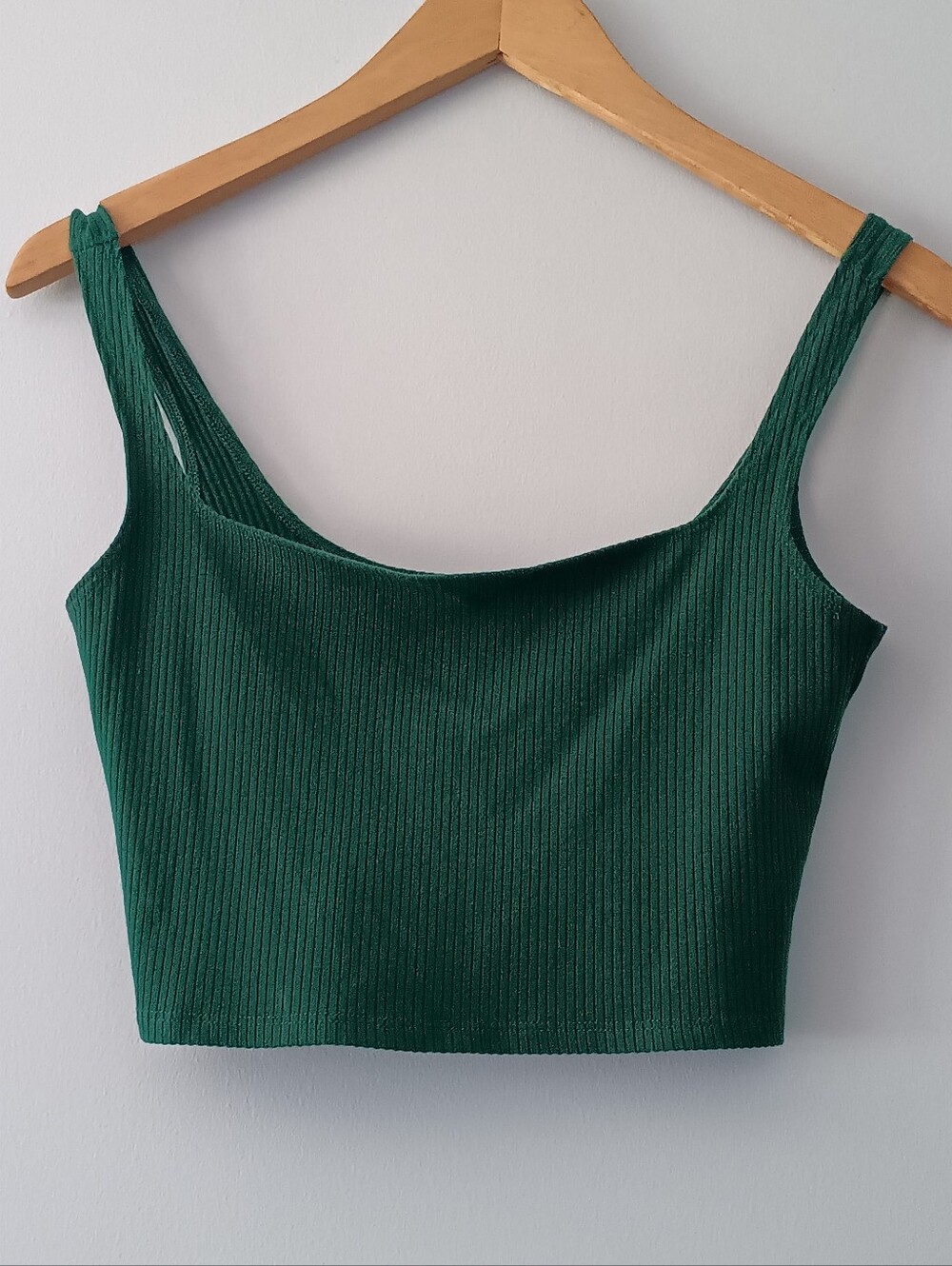 Reformation Ribbed Green Tank  S